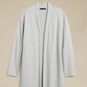 Banana Republic EXTRA LONG OPEN-FRONT SWEATER XS (1)